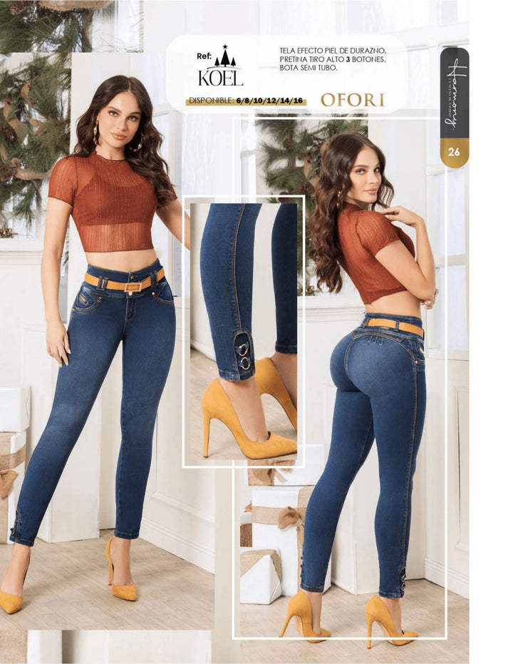 PRE - ORDER KOEL 100% Authentic Colombian Push Up Jeans EXPECTED SHIP DATE(3RD WEEK OF NOVEMBER) - JDColFashion