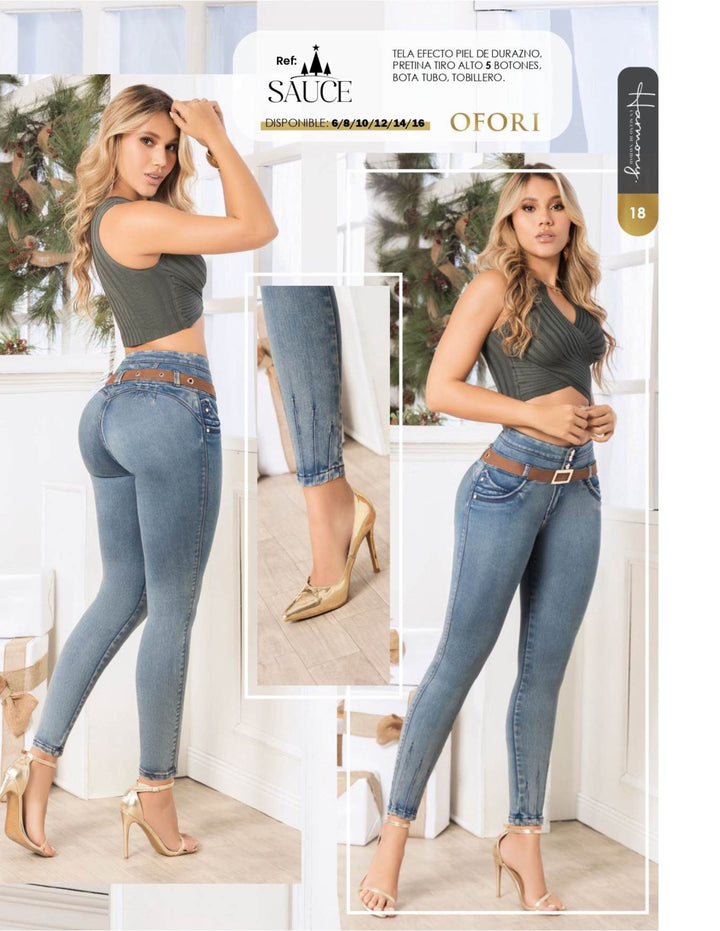 PRE - ORDER SAUCE 100% Authentic Colombian Push Up Jeans EXPECTED SHIP DATE(3RD WEEK OF NOVEMBER) - JDColFashion