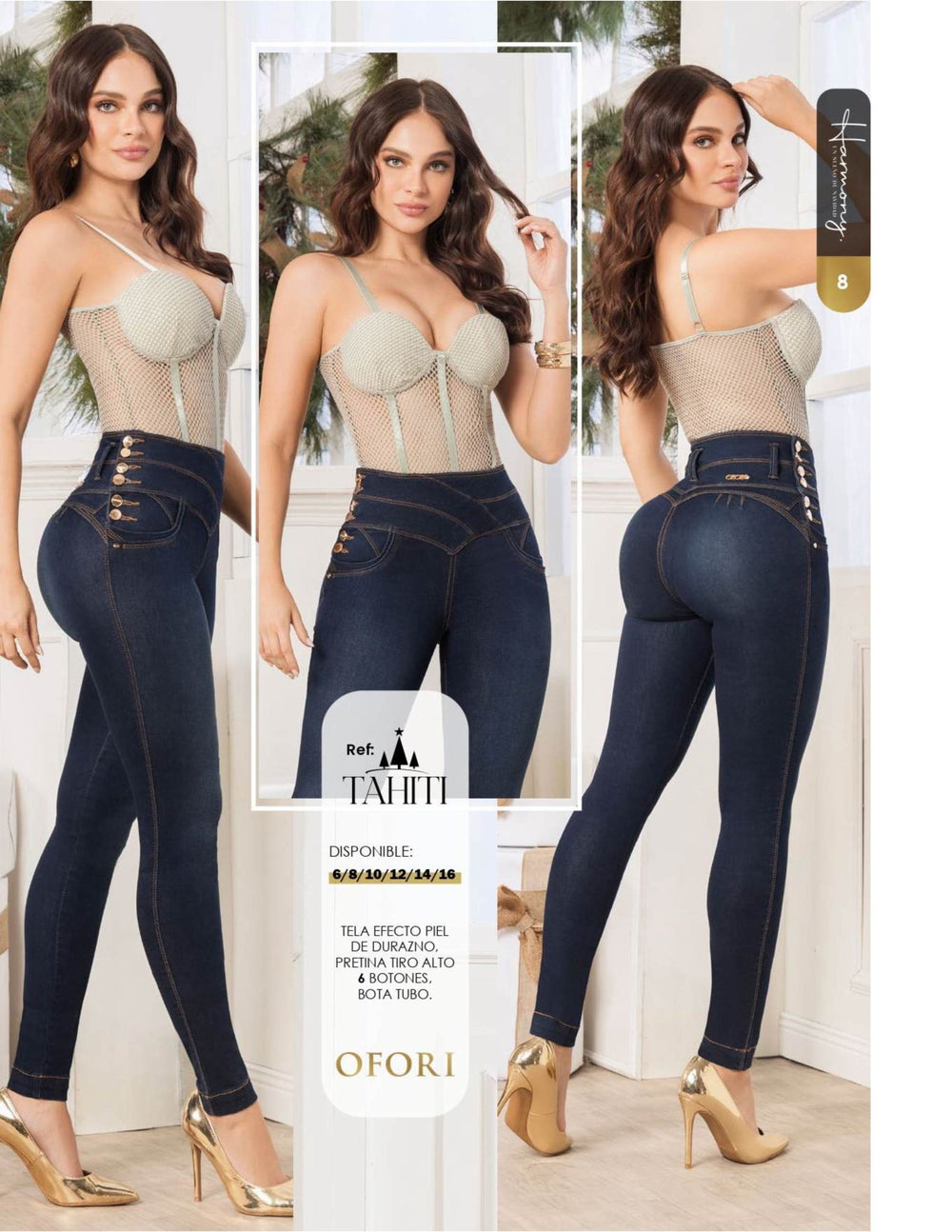 PRE - ORDER TAHITI 100% Authentic Colombian Push Up Jeans EXPECTED SHIP DATE(3RD WEEK OF NOVEMBER) - JDColFashion