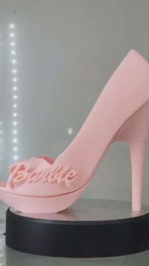 3D Printed Barbie Phone Holder High Heel