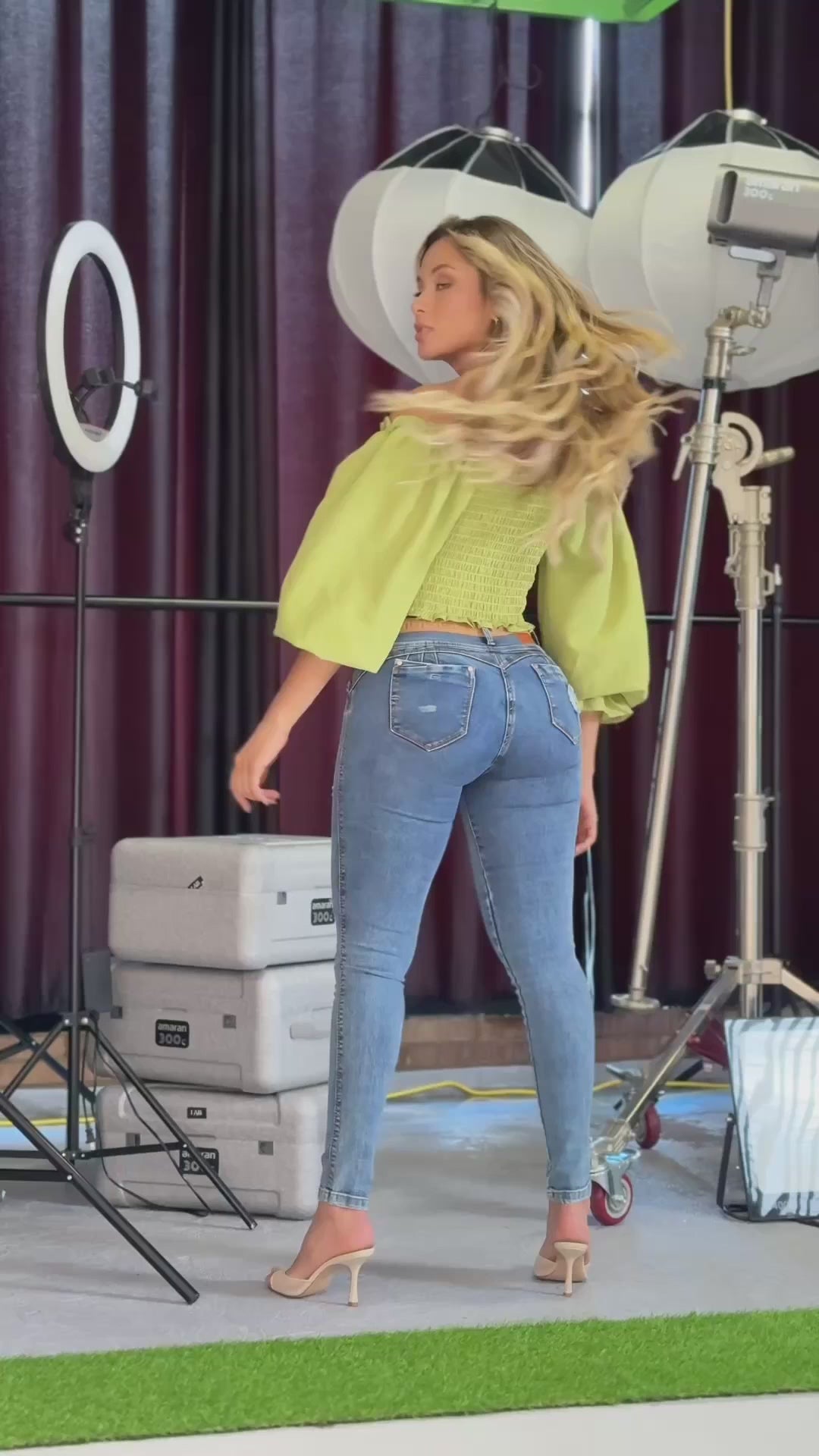 Lourdes 100% Authentic Colombian Push Up Jeans