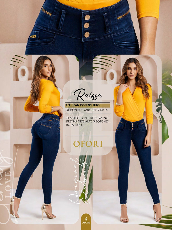 Raissa 100% Authentic Colombian Push Up Jeans - JDColFashion