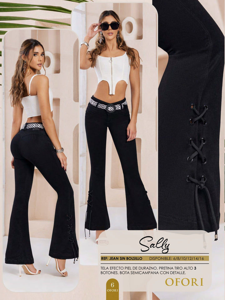 Sally 100% Authentic Colombian Push Up Jeans - JDColFashion