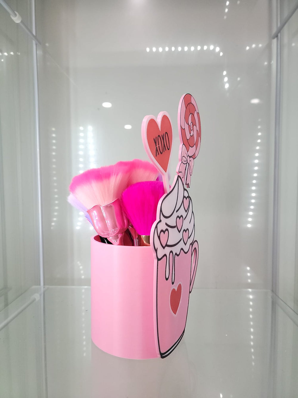 Sweetheart Candy Cup - Makeup & Accessory Holder - JDColFashion