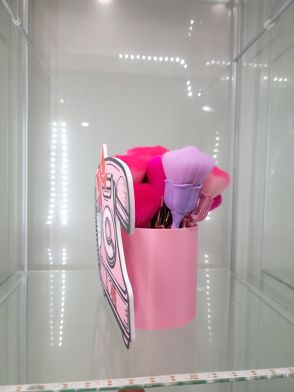 Vintage Pink Telephone 'LOVE' Decoration - JDColFashion