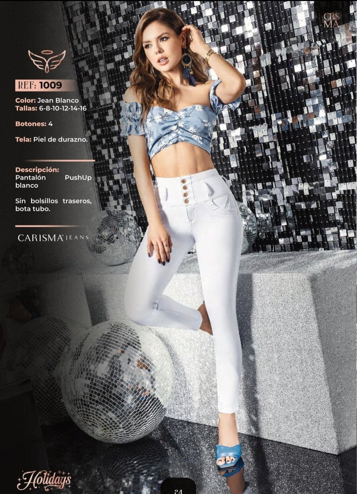 1009 100% Authentic Colombian Push Up Jeans by Carisma Jeans - JDColFashion