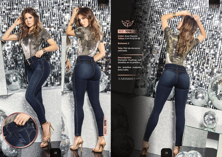 1016 100% Authentic Colombian Push Up Jeans by Carisma Jeans** - JDColFashion