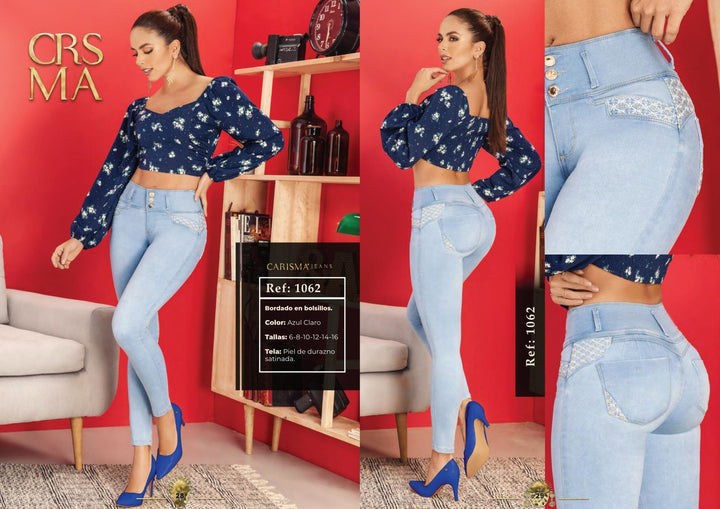 1062 100% Authentic Colombian Push Up Jeans by Carisma Jeans** - JDColFashion