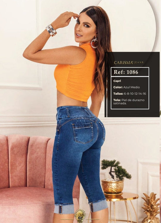 7004 100%  Authentic Colombian Push Up SKIRT main image 1