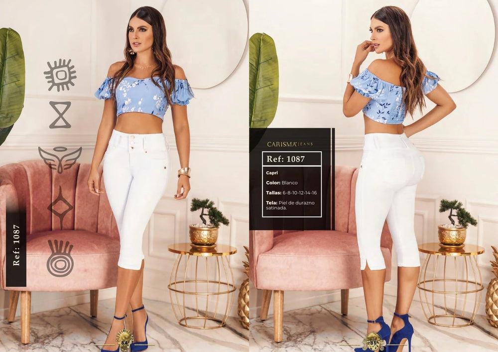 -1087 100% Authentic Colombian Push Up Jeans by Carisma Jeans** - JDColFashion