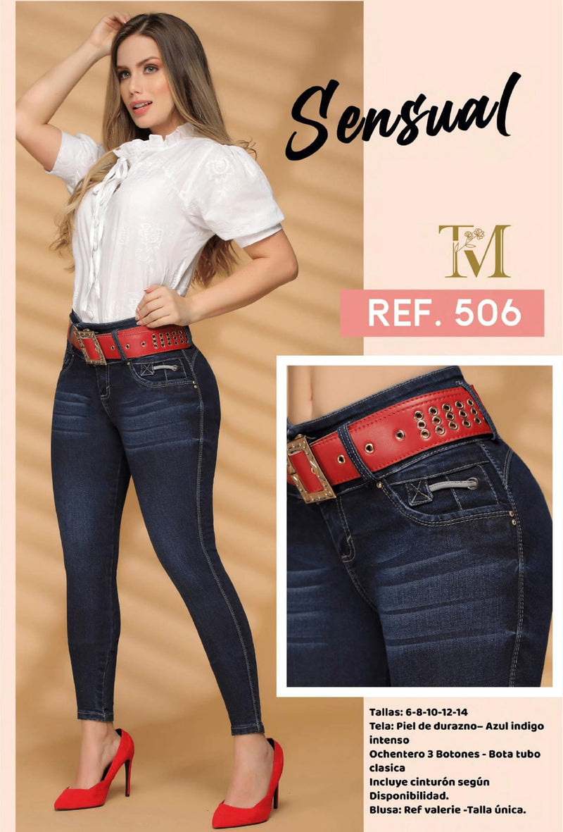 506 100% Authentic Colombian Push Up Jeans by Maux Jeans - JDColFashion