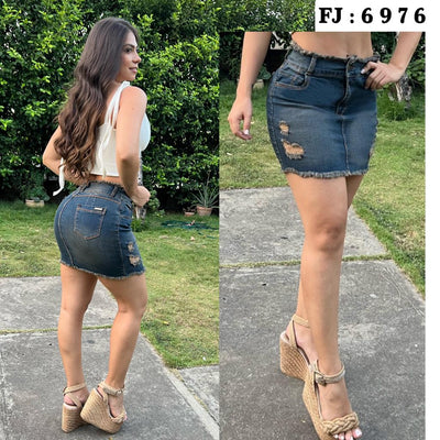 6976 100% Authentic Colombian Push Up SKORT by Foover ** - JDColFashion