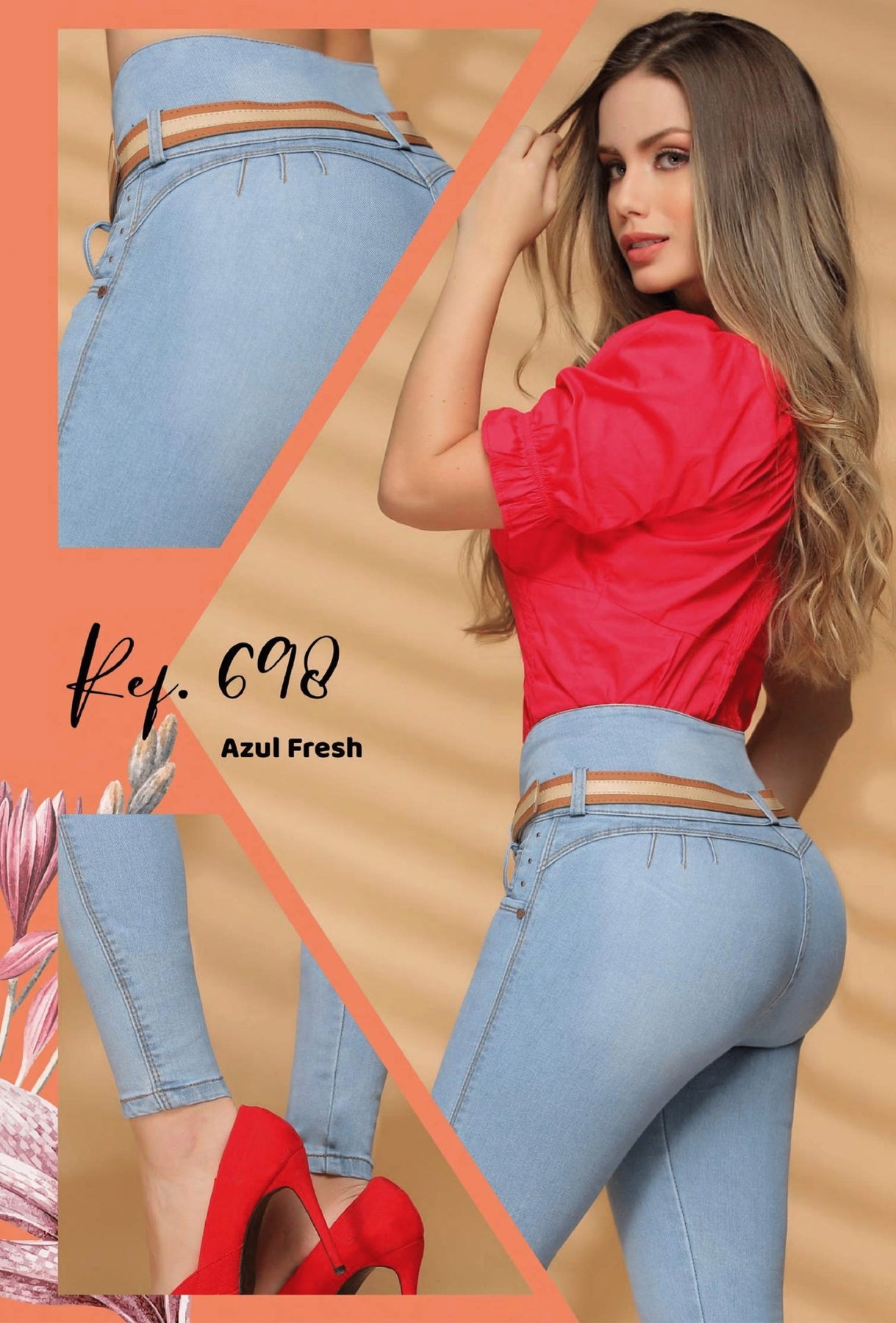 548 100% Authentic Colombian Push Up Jeans