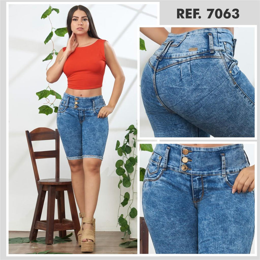 -7063 100% Authentic Colombian Push Up Capri by Foover ** - JDColFashion
