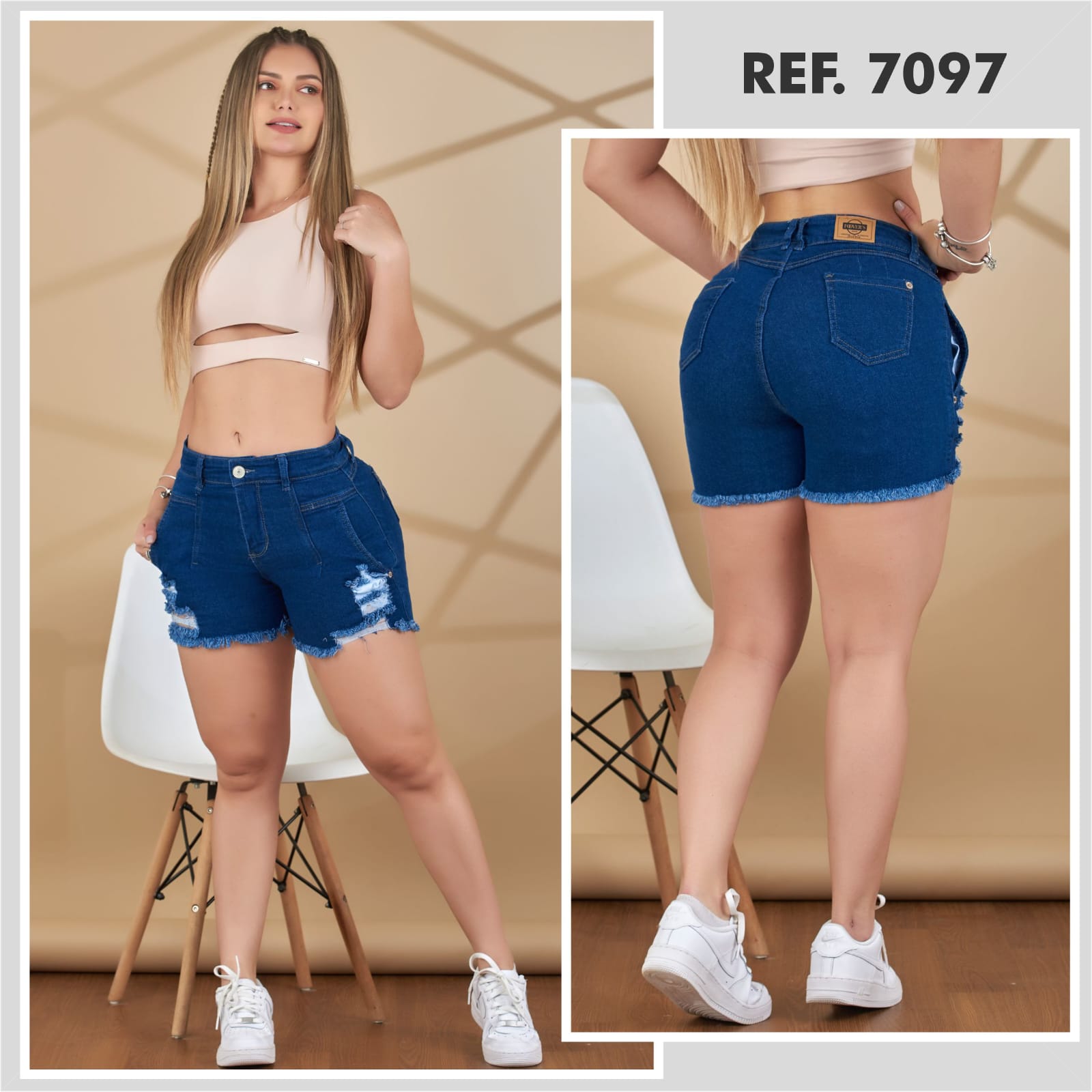 Short en jean push up hot sale