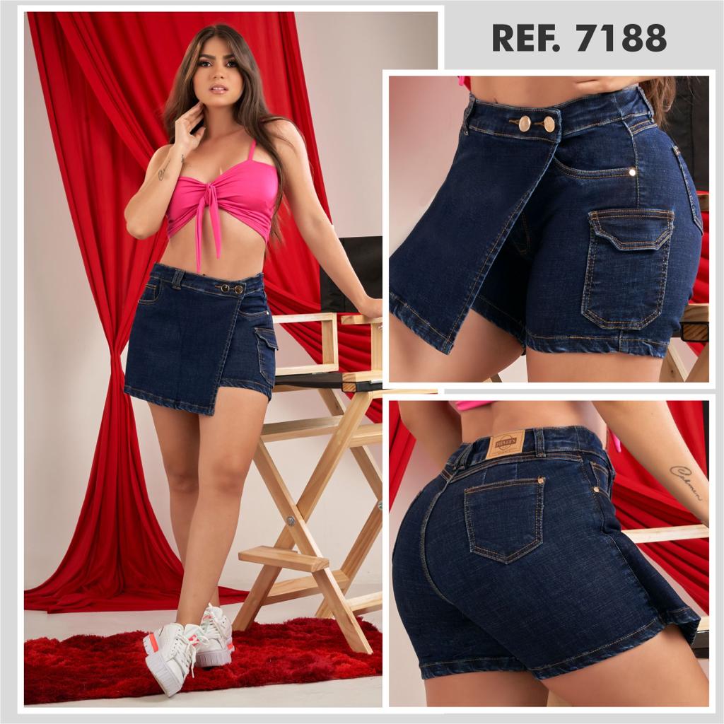 -7188 100% Authentic Colombian Push Up SKIRT by Foover ** - JDColFashion