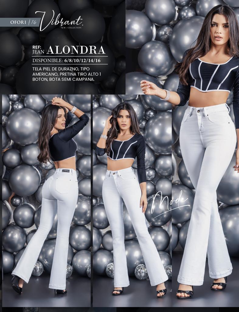 Alondra 100% Authentic Colombian Push Up Jeans - JDColFashion