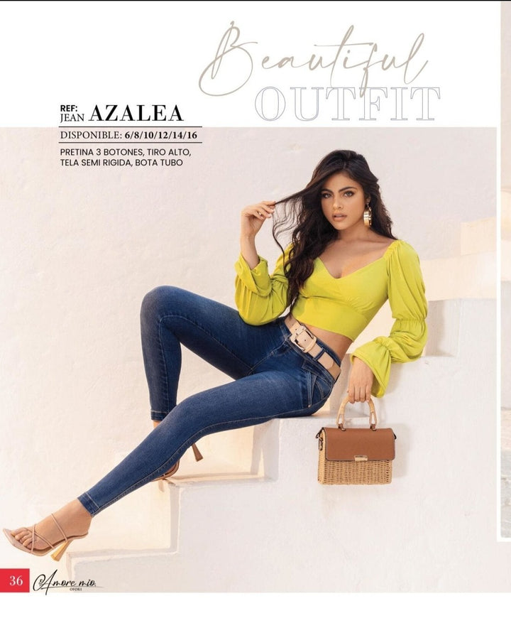 Azalea 100% Authentic Colombian Push Up Jeans by Ofori Jeans ** - JDColFashion