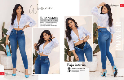 Bangkok 100% Authentic Colombian Push Up Jeans by Ofori Jeans ** - JDColFashion