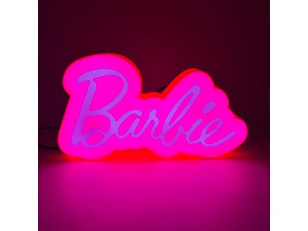 Barbie LED Lamp - JDColFashion