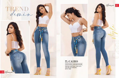 Cairo 100% Authentic Colombian Push Up Jeans by Ofori Jeans ** - JDColFashion