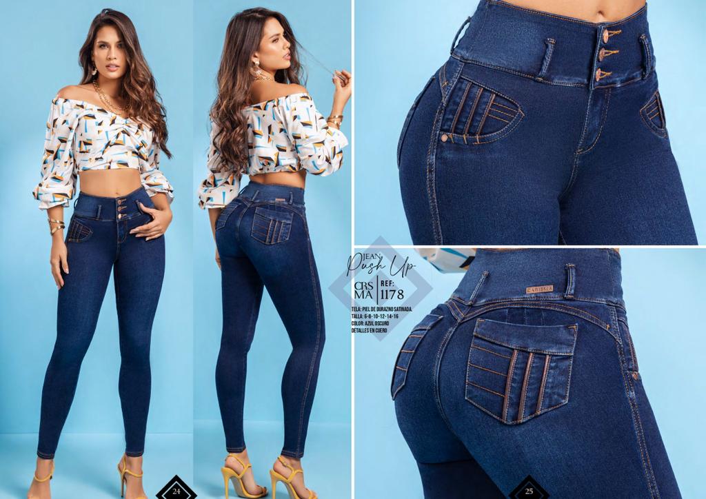 1046 100% Authentic Colombian Push Up Jeans by Carisma Jeans** -  ShopperBoard