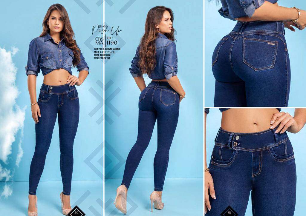 CARISMA PRE-ORDER 1190 100% Authentic Colombian Push Up Jeans - JDColFashion