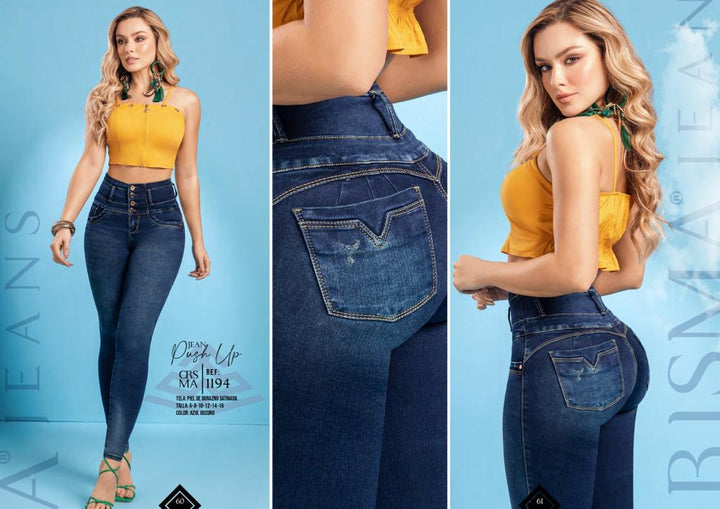 CARISMA PRE-ORDER 1194 100% Authentic Colombian Push Up Jeans - JDColFashion