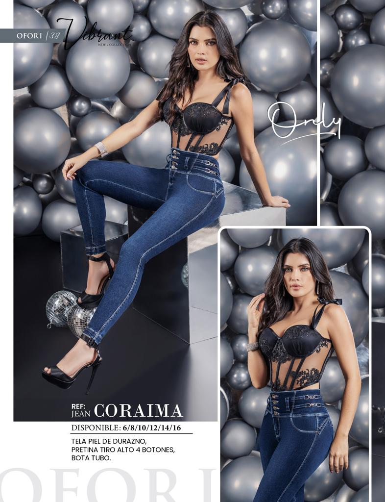 Coraima 100% Authentic Colombian Push Up Jeans - JDColFashion