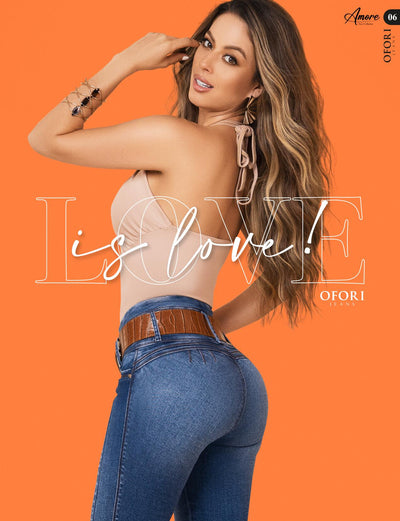 Dalila 100% Authentic Colombian Push Up Jeans by OFORI - JDColFashion
