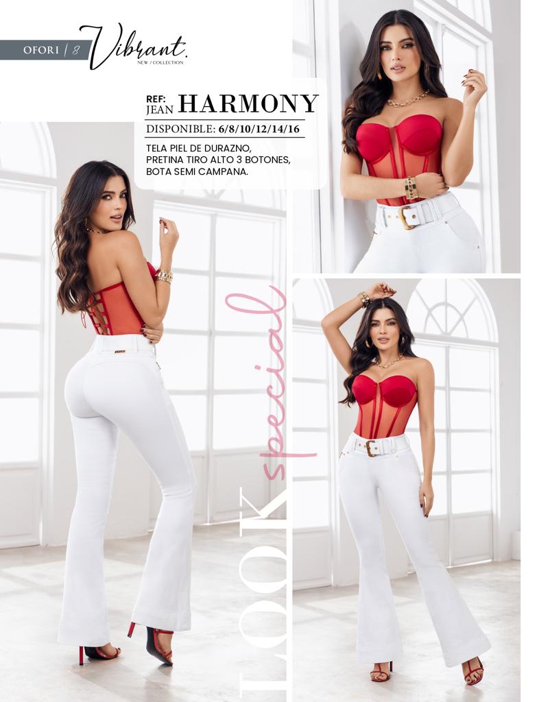 Harmony 100% Authentic Colombian Push Up Jeans - JDColFashion