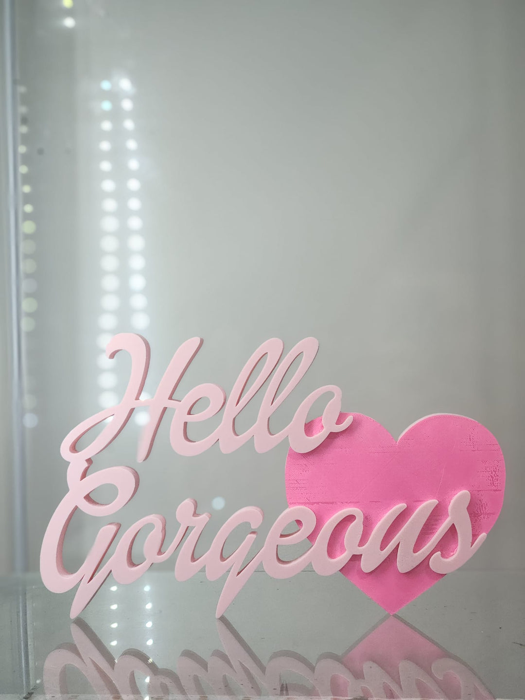 Hello Gorgeous sign - JDColFashion