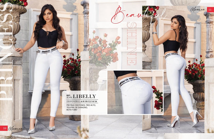 -Libelly 100% Authentic Colombian Push Up Jeans - JDColFashion