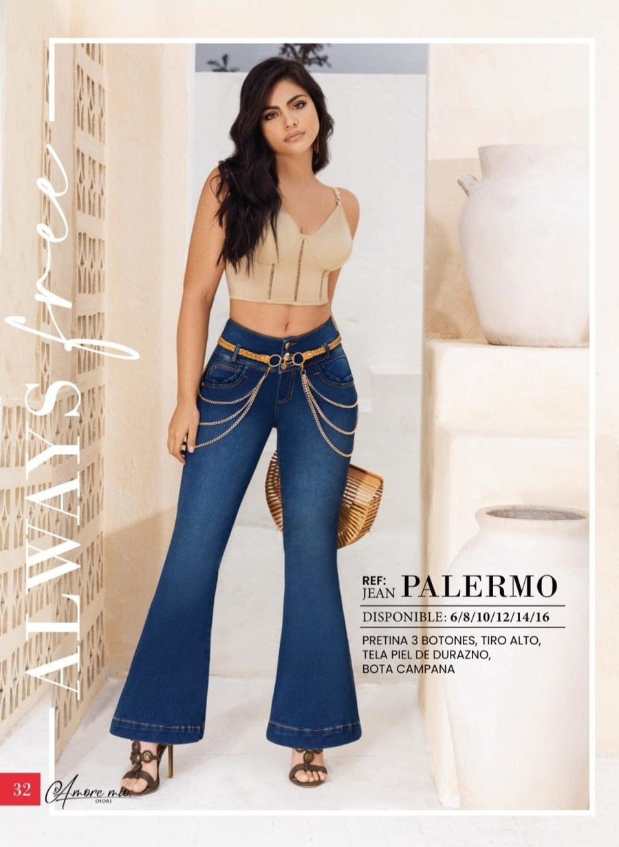Palermo 100% Authentic Colombian Push Up Jeans by Ofori Jeans ** - JDColFashion