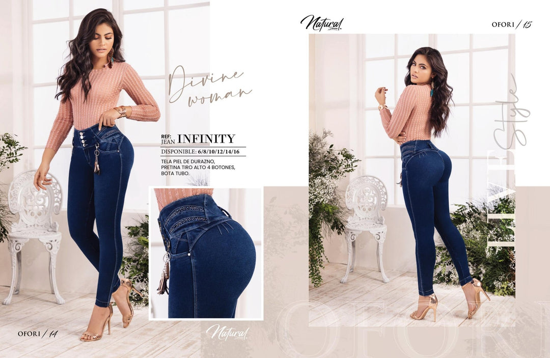 PRE-ORDER INFINITY 100% Authentic Colombian Push Up Jeans (9-18) - JDColFashion