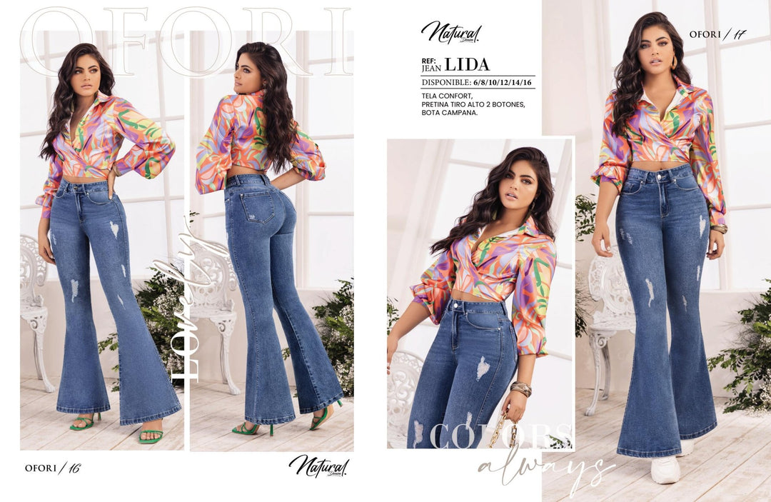 PRE-ORDER LIDA 100% Authentic Colombian Push Up Jeans (9-18) - JDColFashion