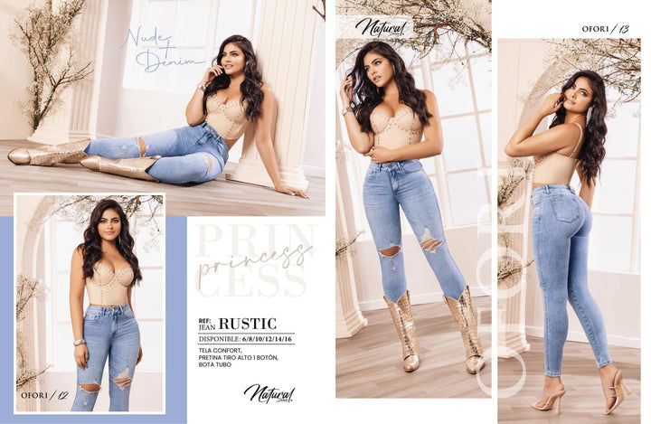 PRE-ORDER RUSTIC 100% Authentic Colombian Push Up Jeans (9-18) - JDColFashion