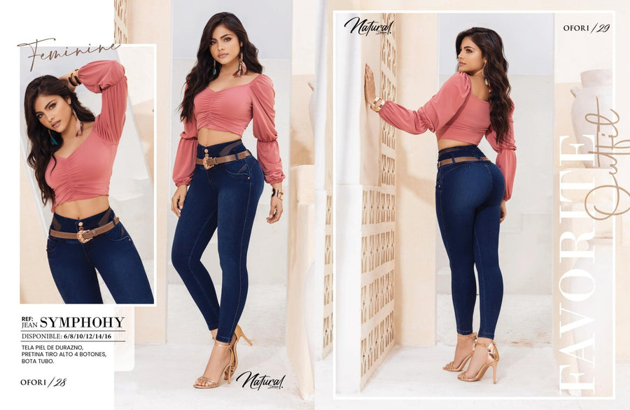 PRE-ORDER SYMPHONY 100% Authentic Colombian Push Up Jeans (9-18) - JDColFashion