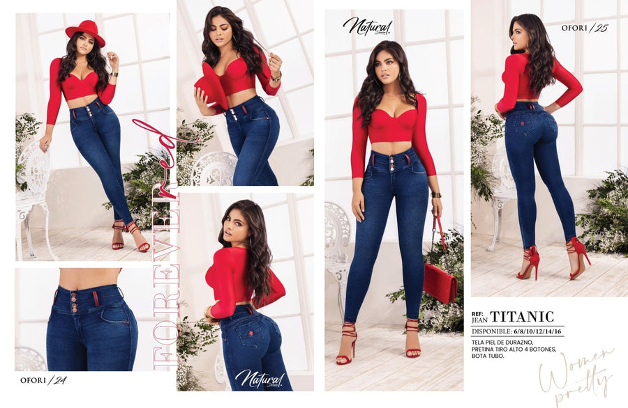 PRE-ORDER TITANIC 100% Authentic Colombian Push Up Jeans (9-18) - JDColFashion