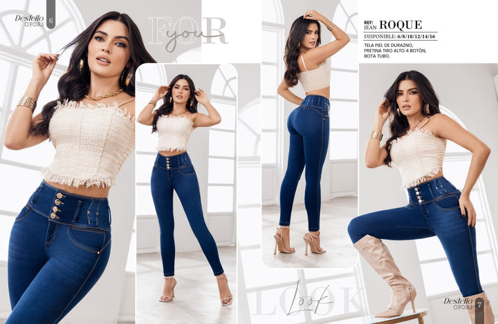 Roque 100% Authentic Colombian Push Up Jeans - JDColFashion