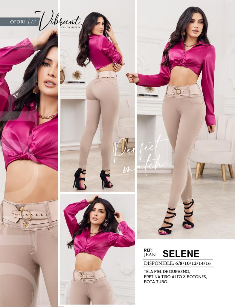 Selene 100% Authentic Colombian Push Up Jeans - JDColFashion