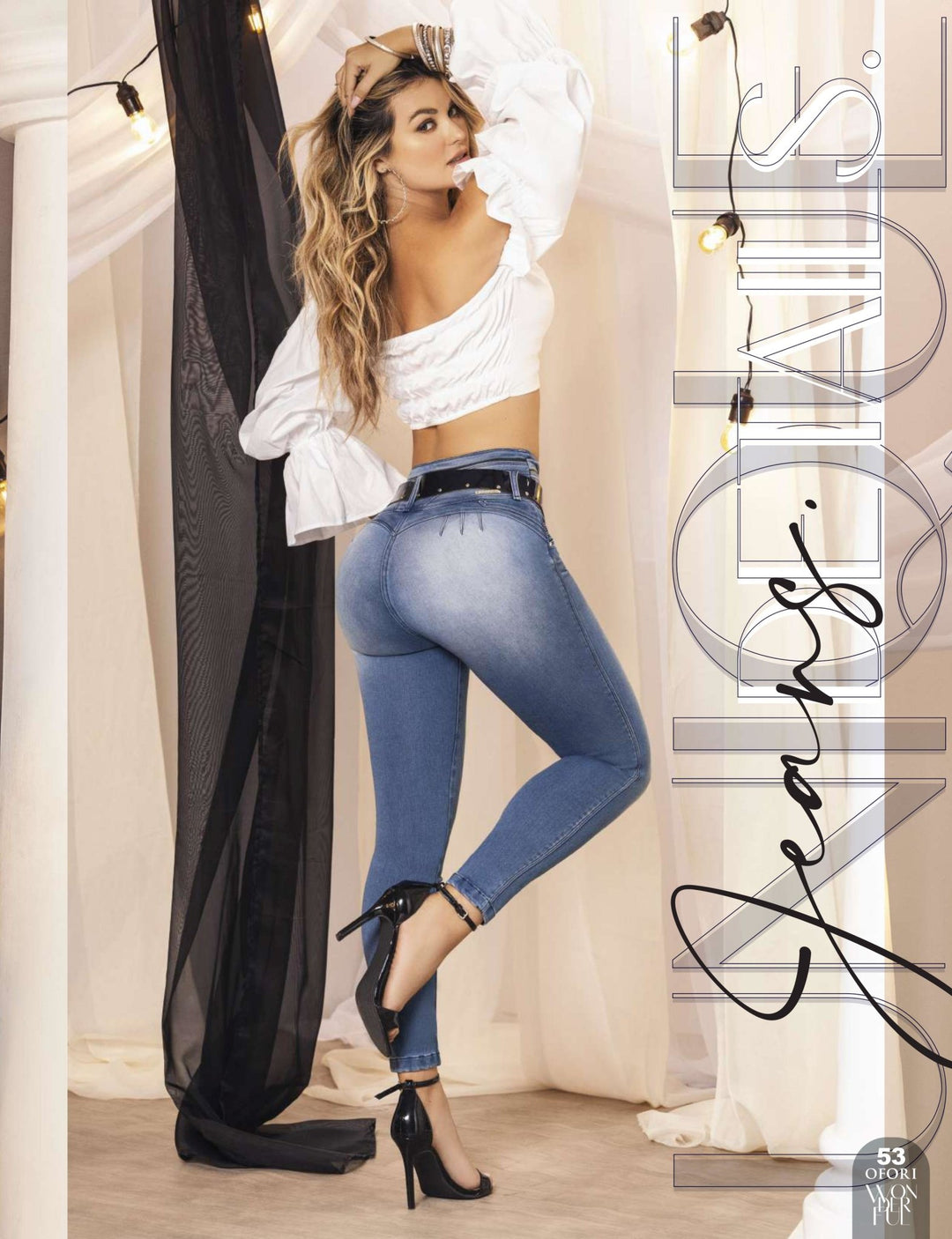 Serrat 100% Authentic Colombian Push Up Jeans – JDColFashion