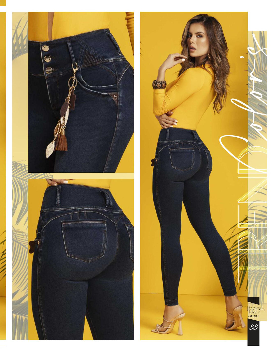 Seville 100% Authentic Colombian Push Up Jeans by Ofori Jeans ** - JDColFashion