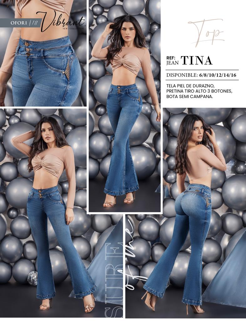 Tina 100% Authentic Colombian Push Up Jeans - JDColFashion