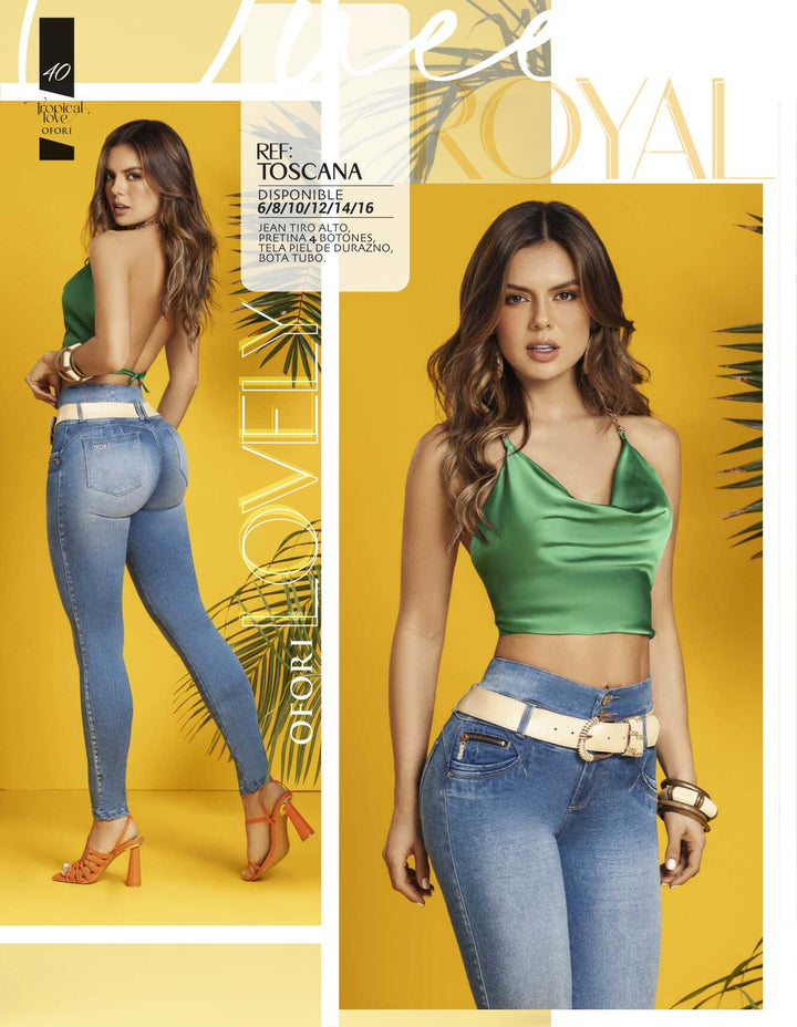 Toscana 100% Authentic Colombian Push Up Jeans by Ofori Jeans ** - JDColFashion