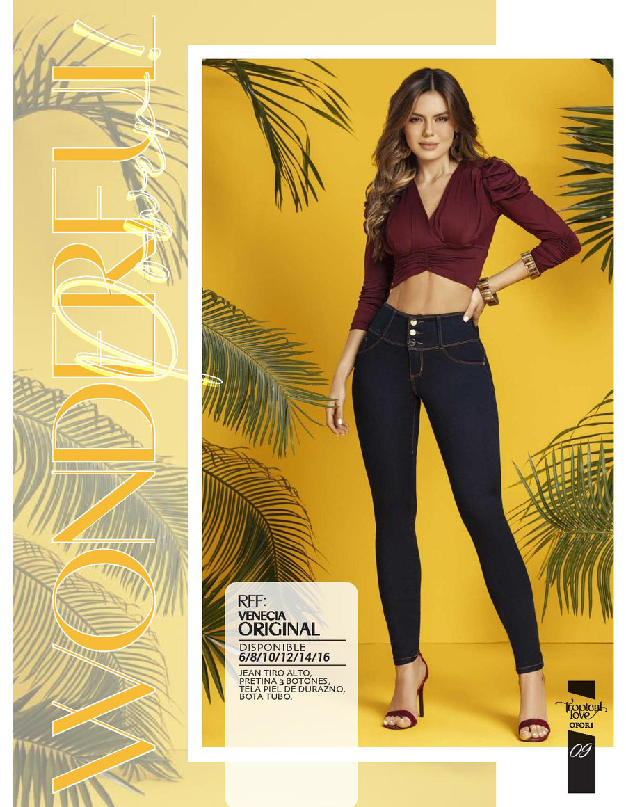 Venecia Original 100% Authentic Colombian Push Up Jeans by OFORI** - JDColFashion
