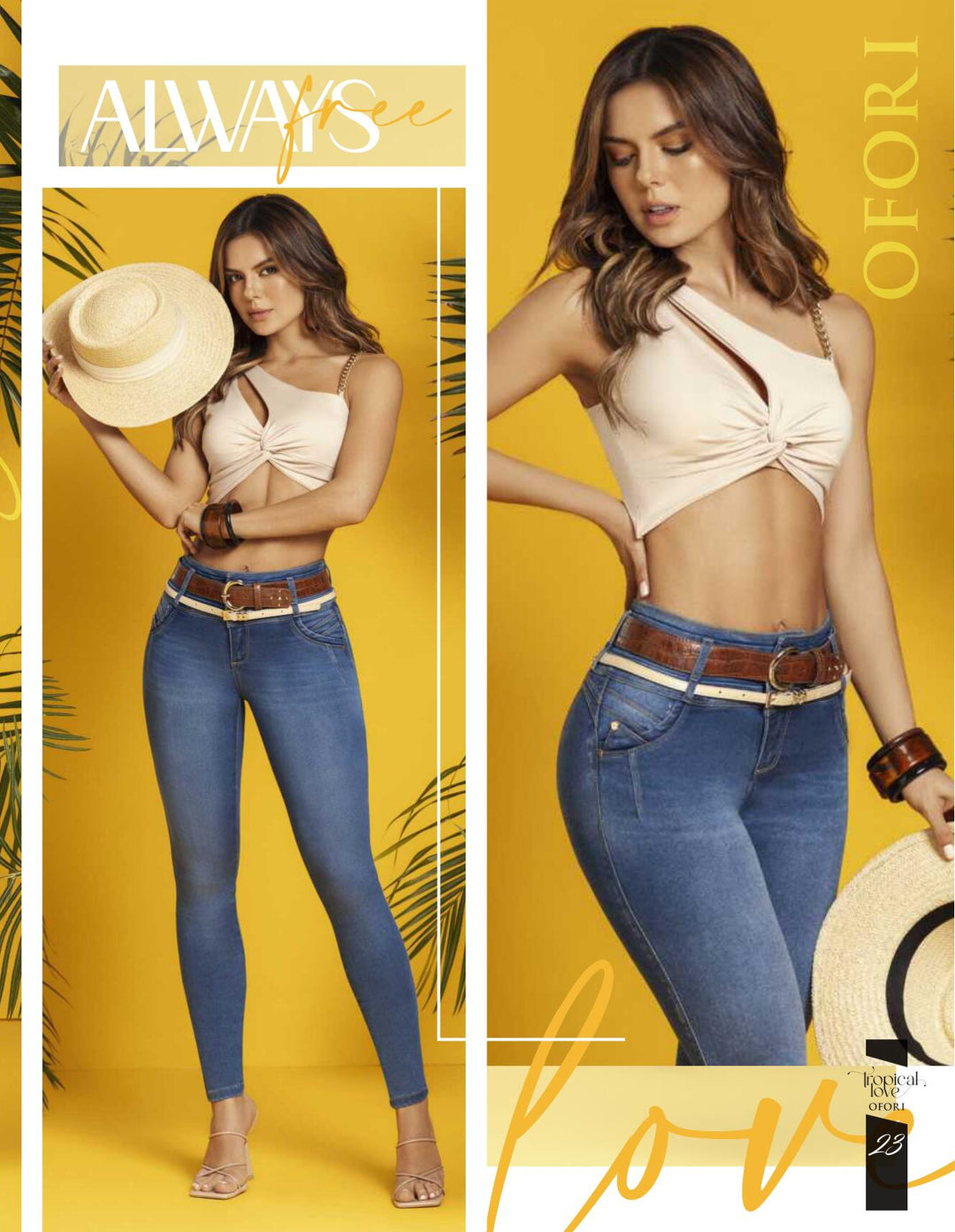 Vero 100% Authentic Colombian Push Up Jeans by Ofori Jeans ** - JDColFashion