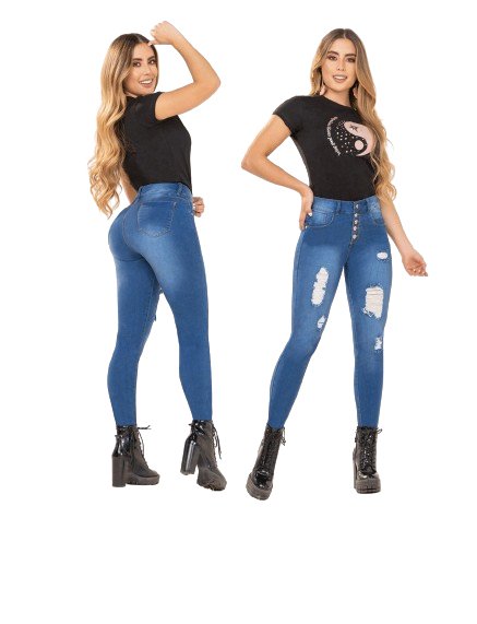 Wow Jeans W803688 100% Colombian Jeans – Jeanscol Boutique