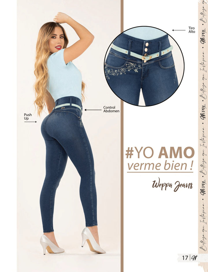 W-112 100% Authentic Colombian Push Up Jeans – Colombian Jeans Wholesale