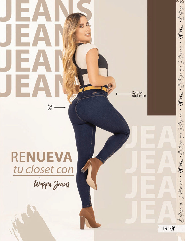 W-120 100% Authentic Colombian Push Up Jeans by Weppa Jeans - JDColFashion